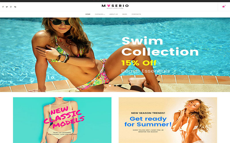 Σχεδίαση eshop ηλεκτρονικού καταστήματος Lingerie