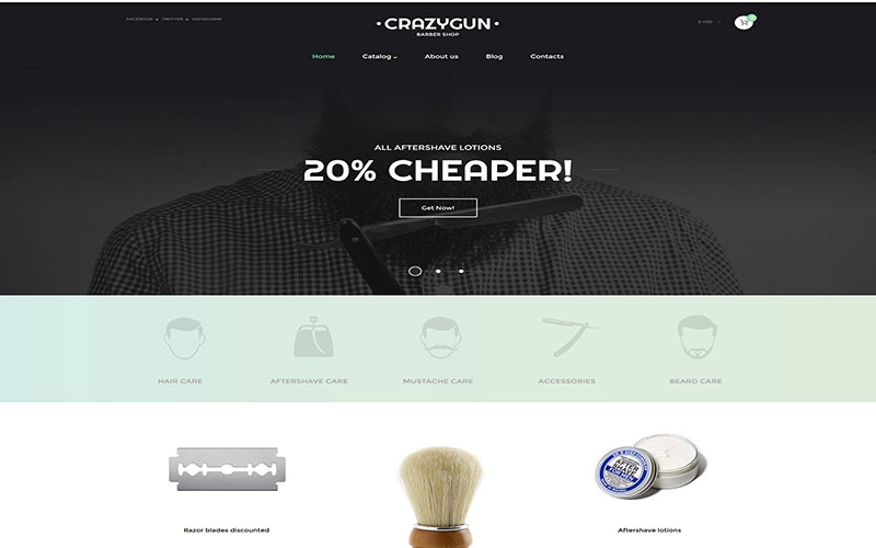 Σχεδίαση eshop ηλεκτρονικού καταστήματος Beauty